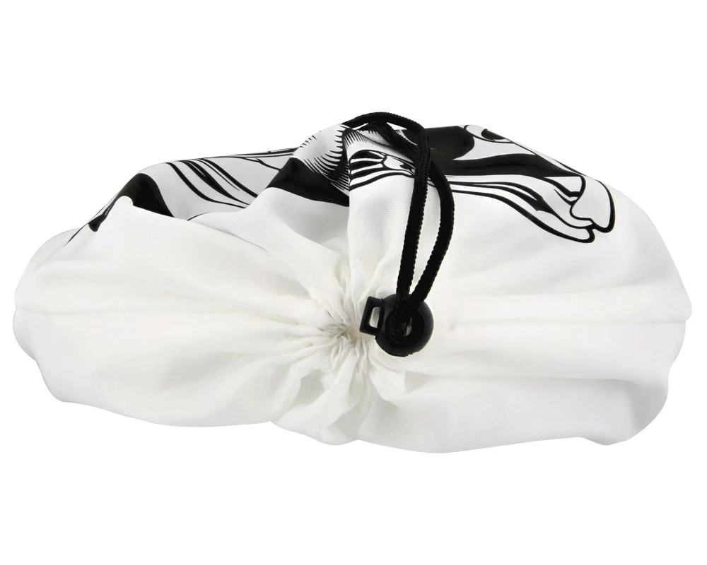 Beard Grooming Cape - White - Image 2