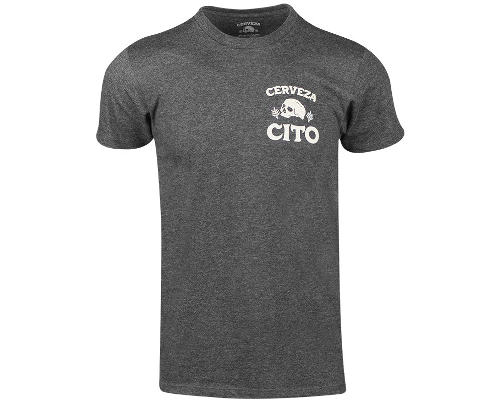 Cerveza Cito Tee - Charcoal Heather - Image 2
