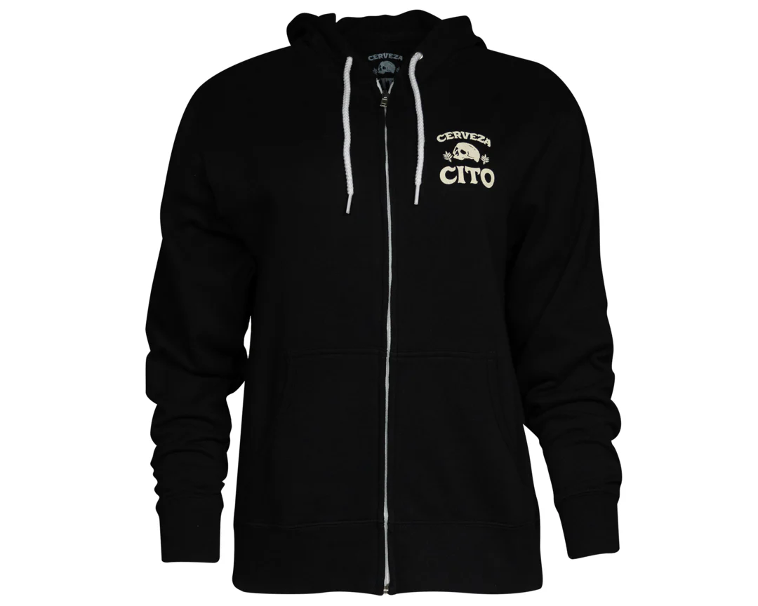 Cerveza OG Women's Zip Up Hoodie - Image 2